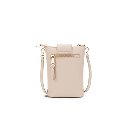 BLACK CAVIAR LAINEY PHONE/CROSSBODY BAG - OATMEAL