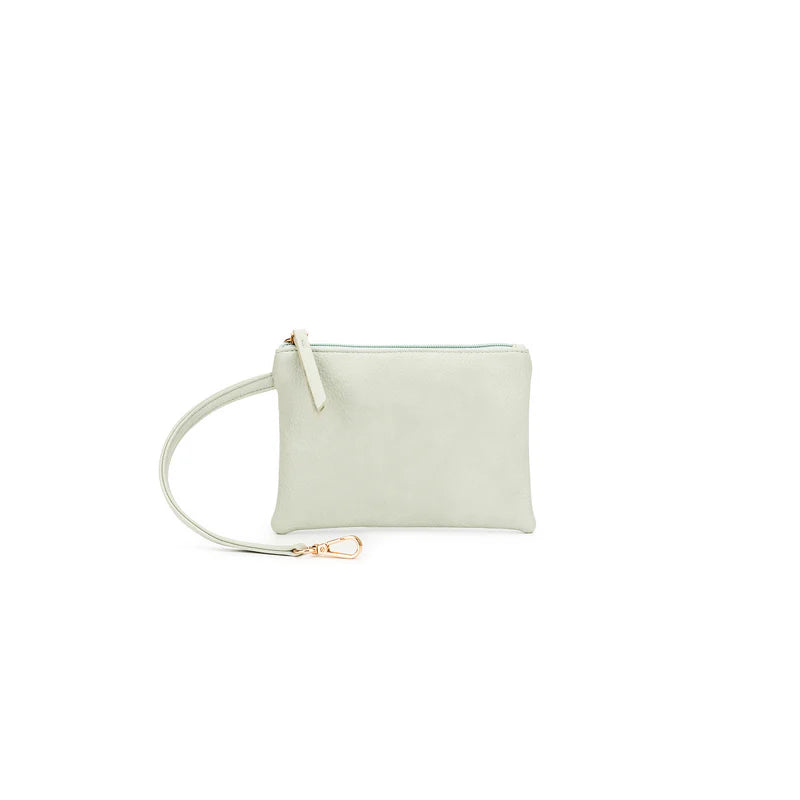 BLACK CAVIAR DUNE CROSSBODY HANDBAG - OATMEAL