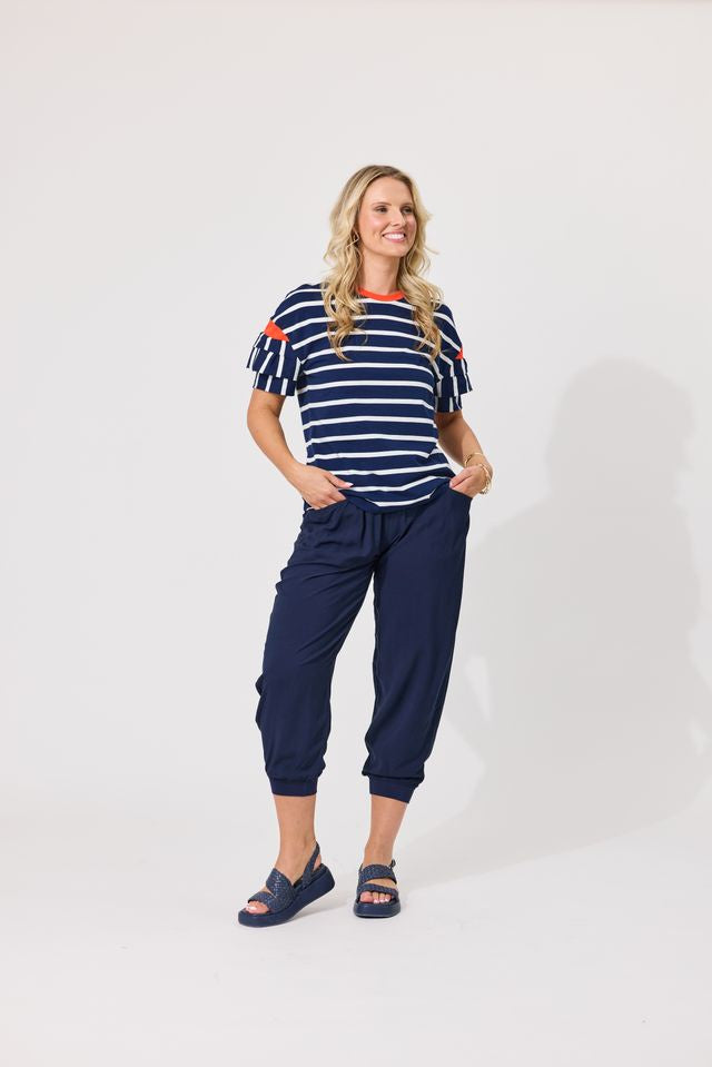 LEMON TREE DESIGN - AMIRA PANTS - FRENCH NAVY
