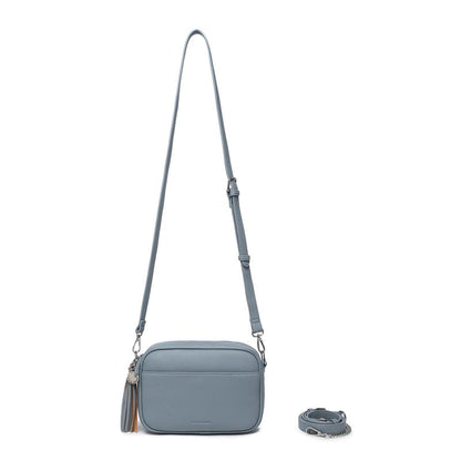 BLACK CAVIAR BAGS - INDIE CROSSBODY - OCEAN BREEZE BLUE