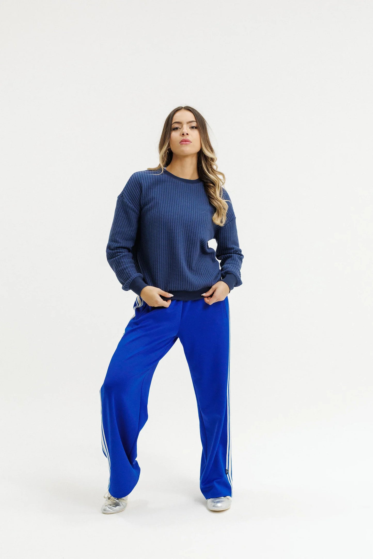 ROSE ROAD DAKOTA CREW - NAVY