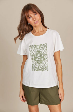 ISLE OF MINE ESME T-SHIRT - LOTUS - 4525602