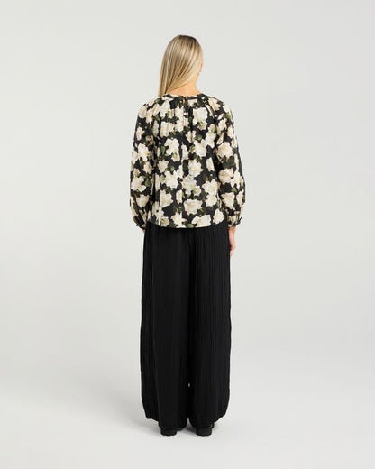 ET ALIA DALLAS TOP - MIDNIGHT MEADOW