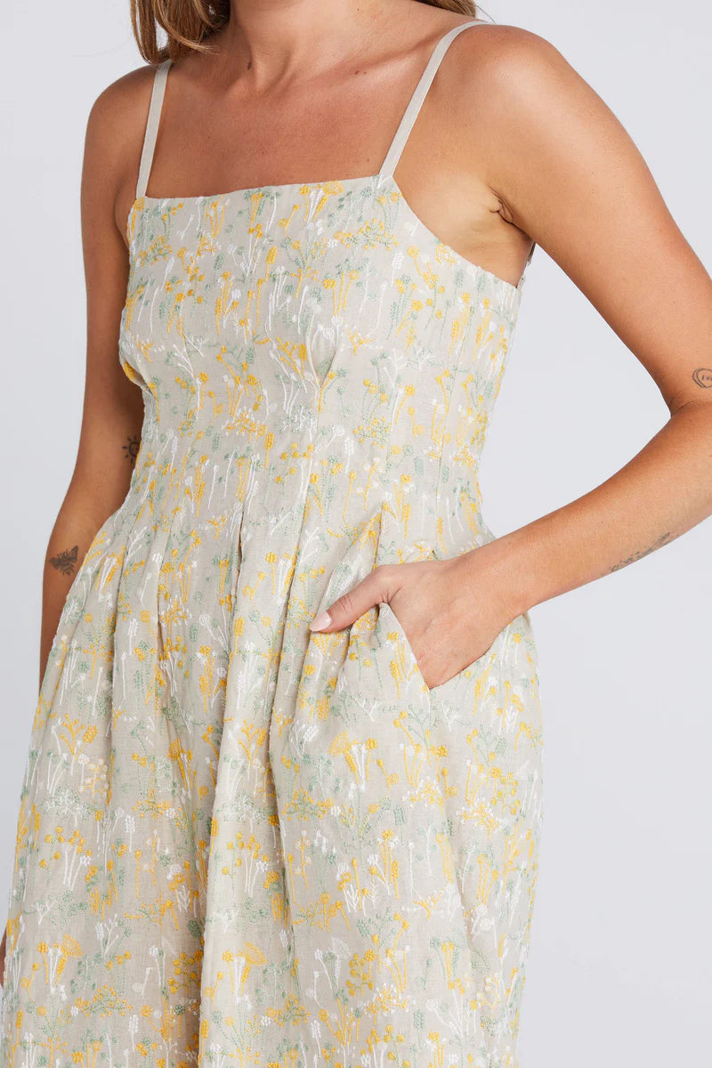 THING THING MISTY DRESS - WHIMSICAL FLORA
