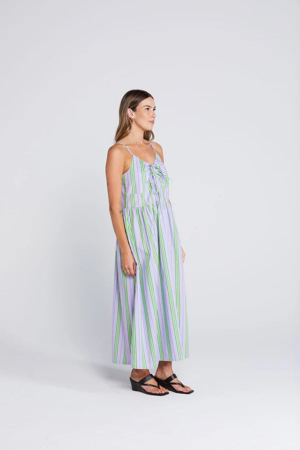 THING THING ZINNIA DRESS - ROYAL FERN