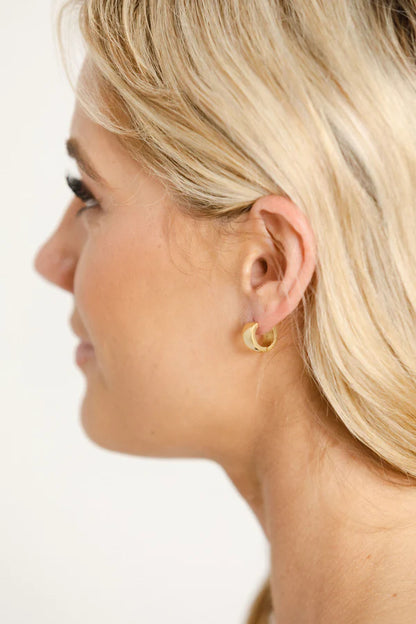 OTHER THINGS - IRIS EARRINGS - GOLD
