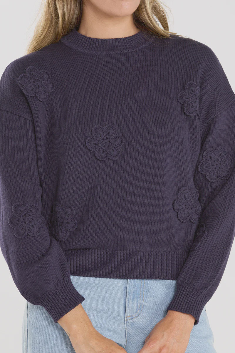 THING THING BUD JUMPER - NAVY