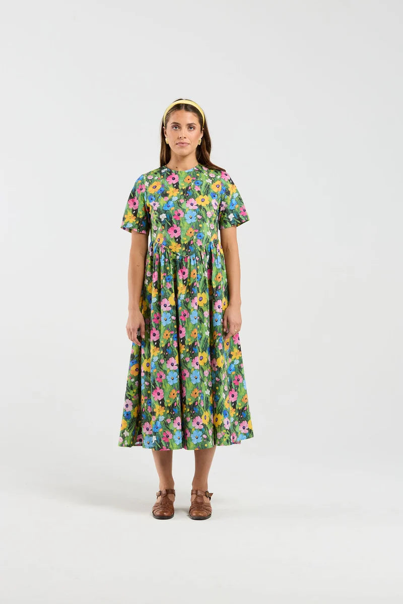 THING THING LUCETTE DRESS - FLORABURST