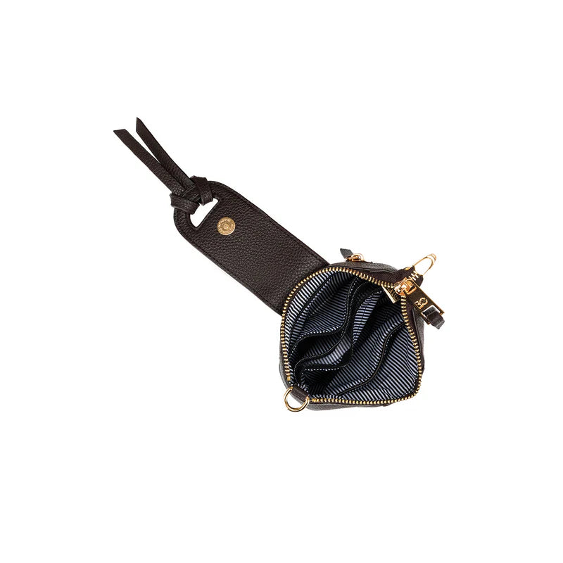 BLACK CAVIAR LAINEY PHONE/CROSSBODY BAG - COCO