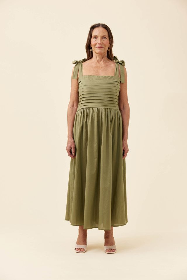 ISLE OF MINE ROSA TANK DRESS - SAGE