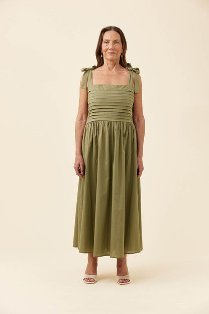 ISLE OF MINE ROSA TANK DRESS - SAGE