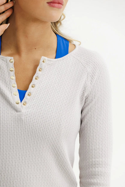 ROSE ROAD BENNE L/S TOP - URBAN MARLE