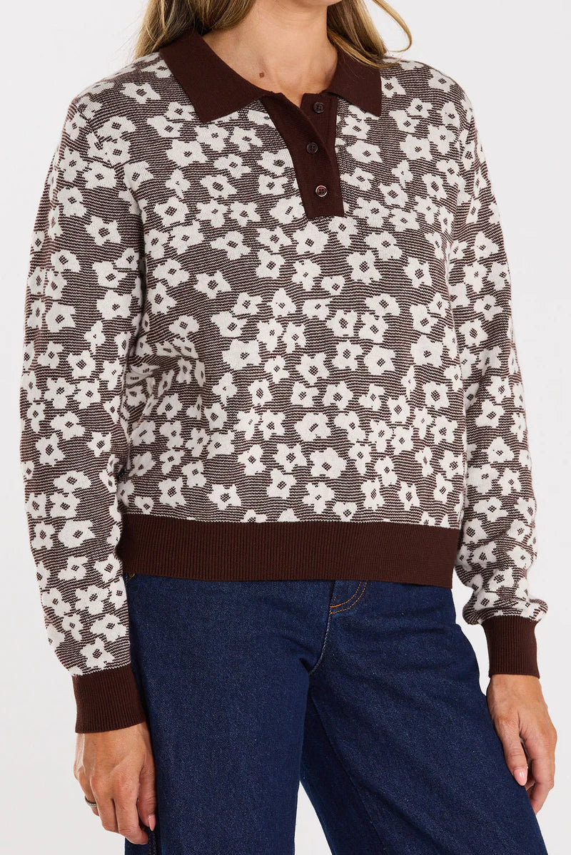THING THING FAIRPLAY JUMPER - CHOC RIPPLE