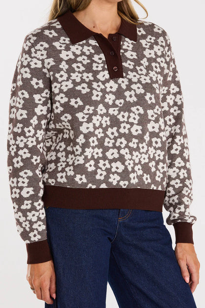 THING THING FAIRPLAY JUMPER - CHOC RIPPLE