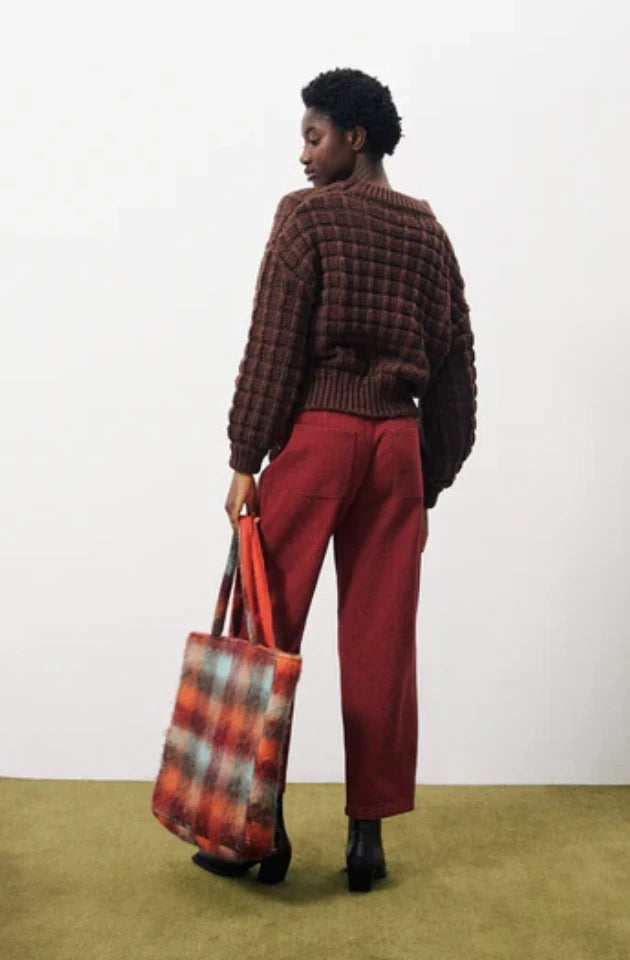 FRNCH CHJARA SWEATER - CHOCOLATE - FW-CHM-24021-CHOCOLAT