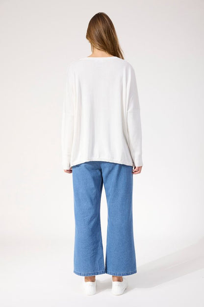 HAVEN JUMPER -  WHITE