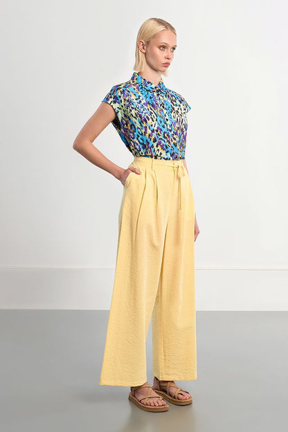 LILI SIDONIO WOVEN PANTS - YELLOW