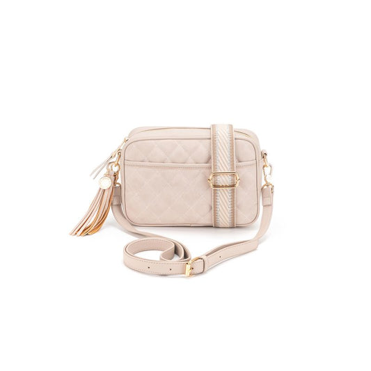 BLACK CAVIAR MAXINE BAG - OATMEAL