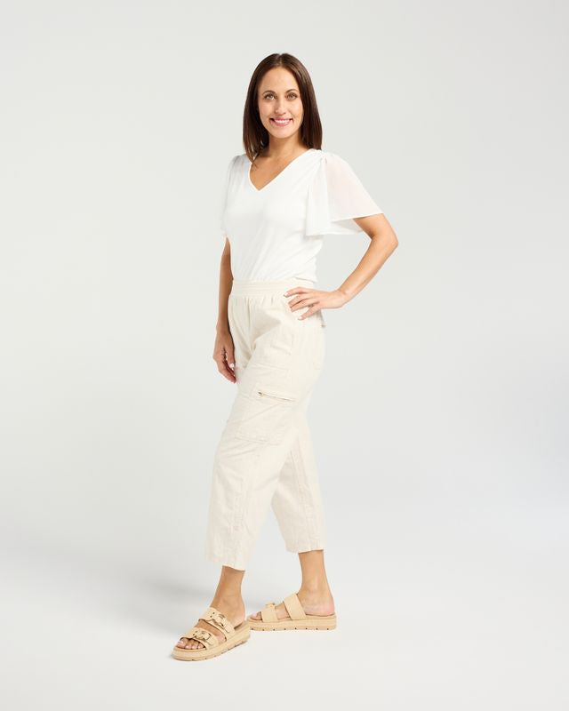 SEDUCE RHEA PANT - NATURAL