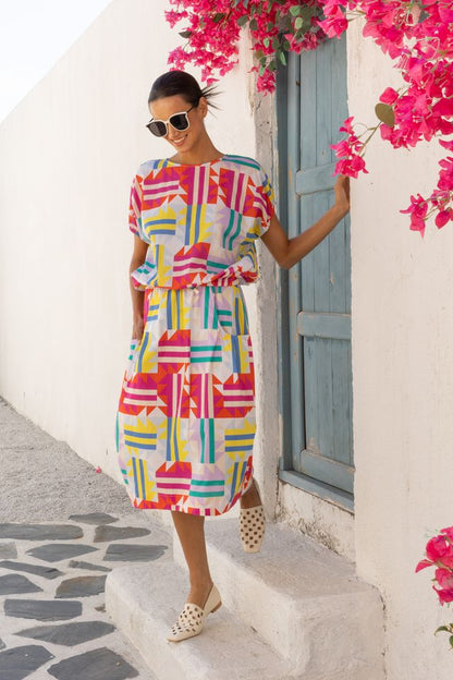 BLACKLIST COOPER SKIRT - PRINT