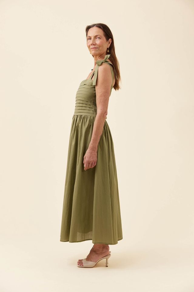 ISLE OF MINE ROSA TANK DRESS - SAGE