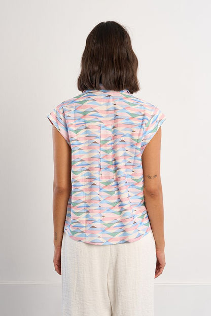 LILI SIDONIO WOVEN SHIRT - MULTICO VAA