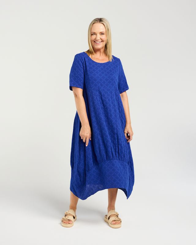 SEDUCE SELENA DRESS - BLUE