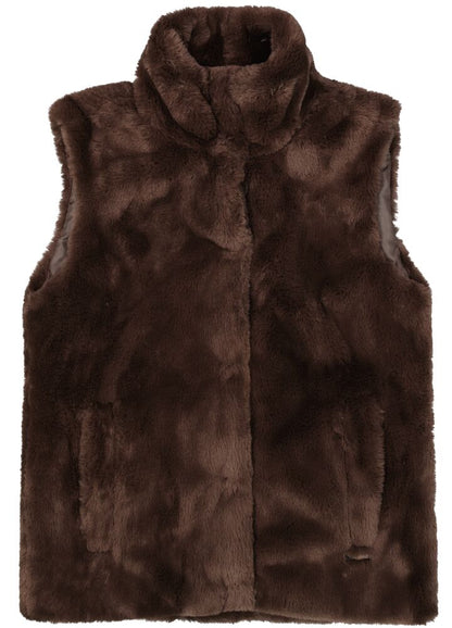 GARCIA OUTDOOR VEST - NIGHT BROWN