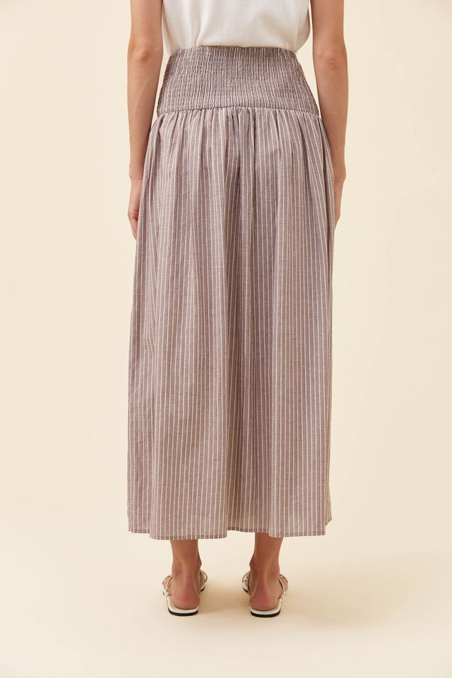 ISLE OF MINE LYNDELL MAXI SKIRT - TAUPE