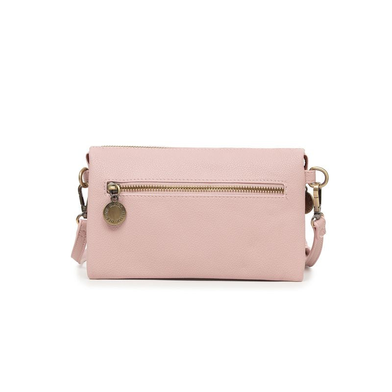 BLACK CAVIAR BAGS - EDIE CROSSBODY - PINK
