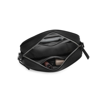 BLACK CAVIAR BAGS - INDIE CROSSBODY - BLACK