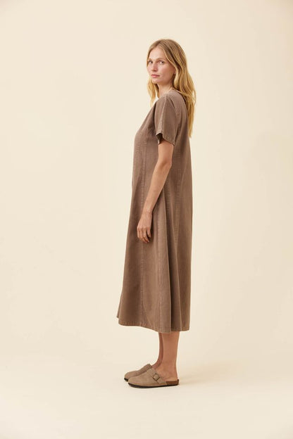 ISLE OF MINE PRESTON MAXI DRESS - TAUPE