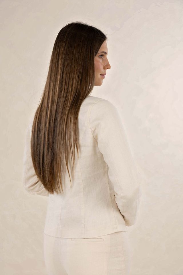HUMIDITY LIFESTYLE LOOME JACKET - CREAM