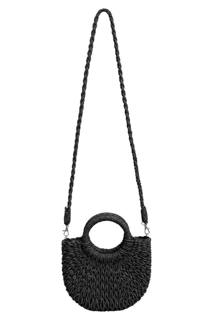 EB & IVE DUSK MINI TOTE BAG - BLACK