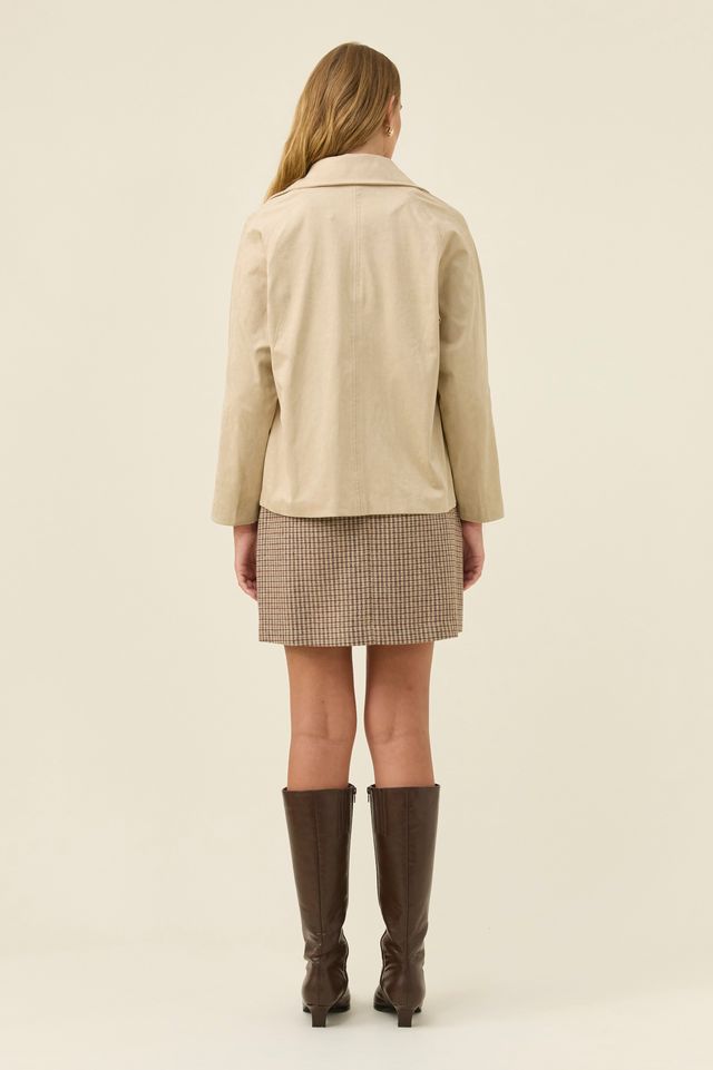 ISLE OF MINE - LENNON JACKET - STONE