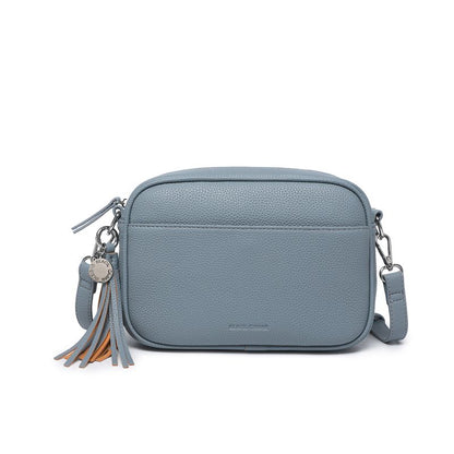 BLACK CAVIAR BAGS - INDIE CROSSBODY - OCEAN BREEZE BLUE