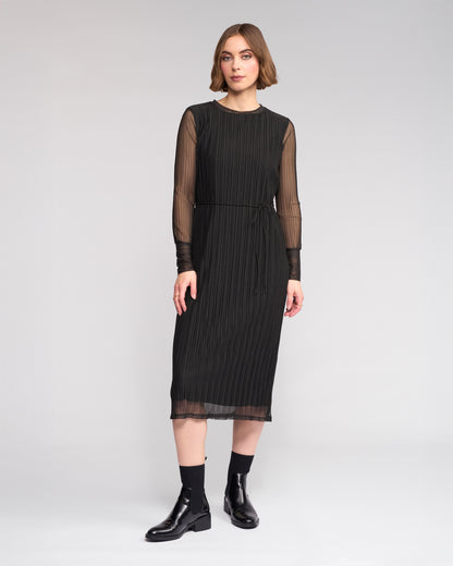 KNEWE FREDDIE DRESS - BLACK