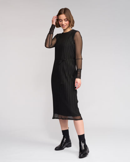 KNEWE FREDDIE DRESS - BLACK