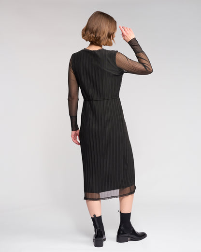 KNEWE FREDDIE DRESS - BLACK