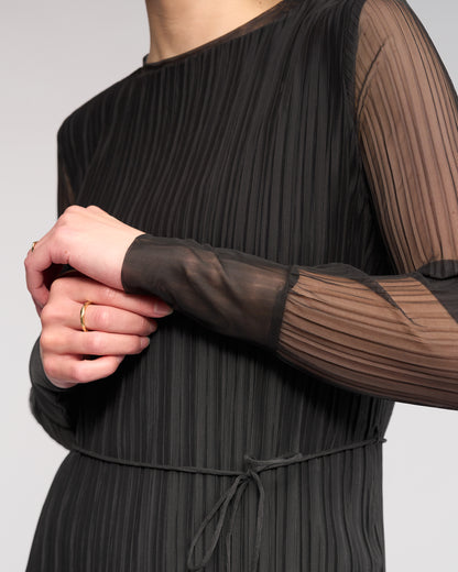 KNEWE FREDDIE DRESS - BLACK