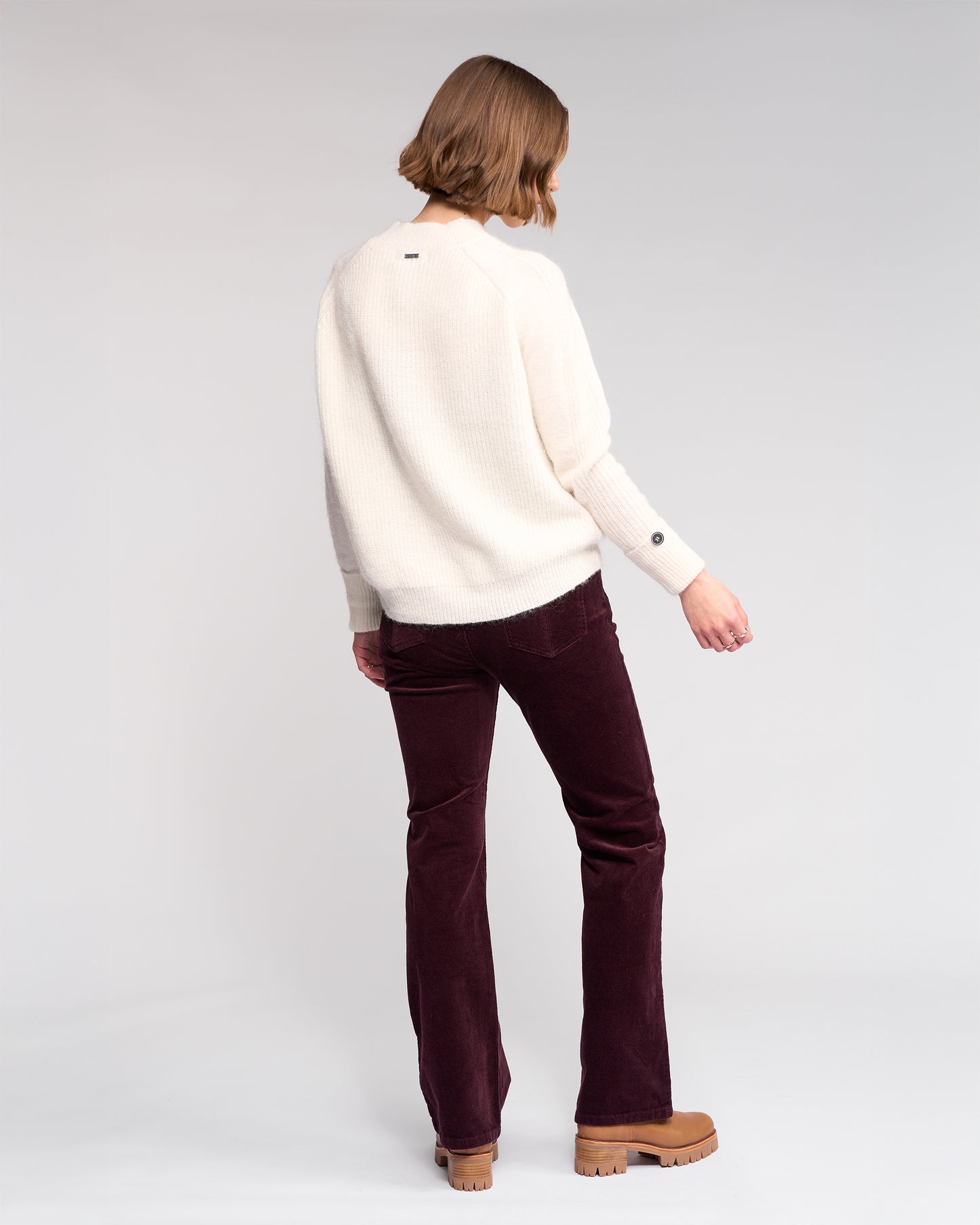 KNEWE MIA SWEATER - WINTER WHITE