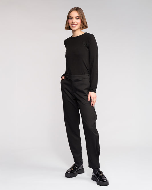 KNEWE JUDE PANT - BLACK