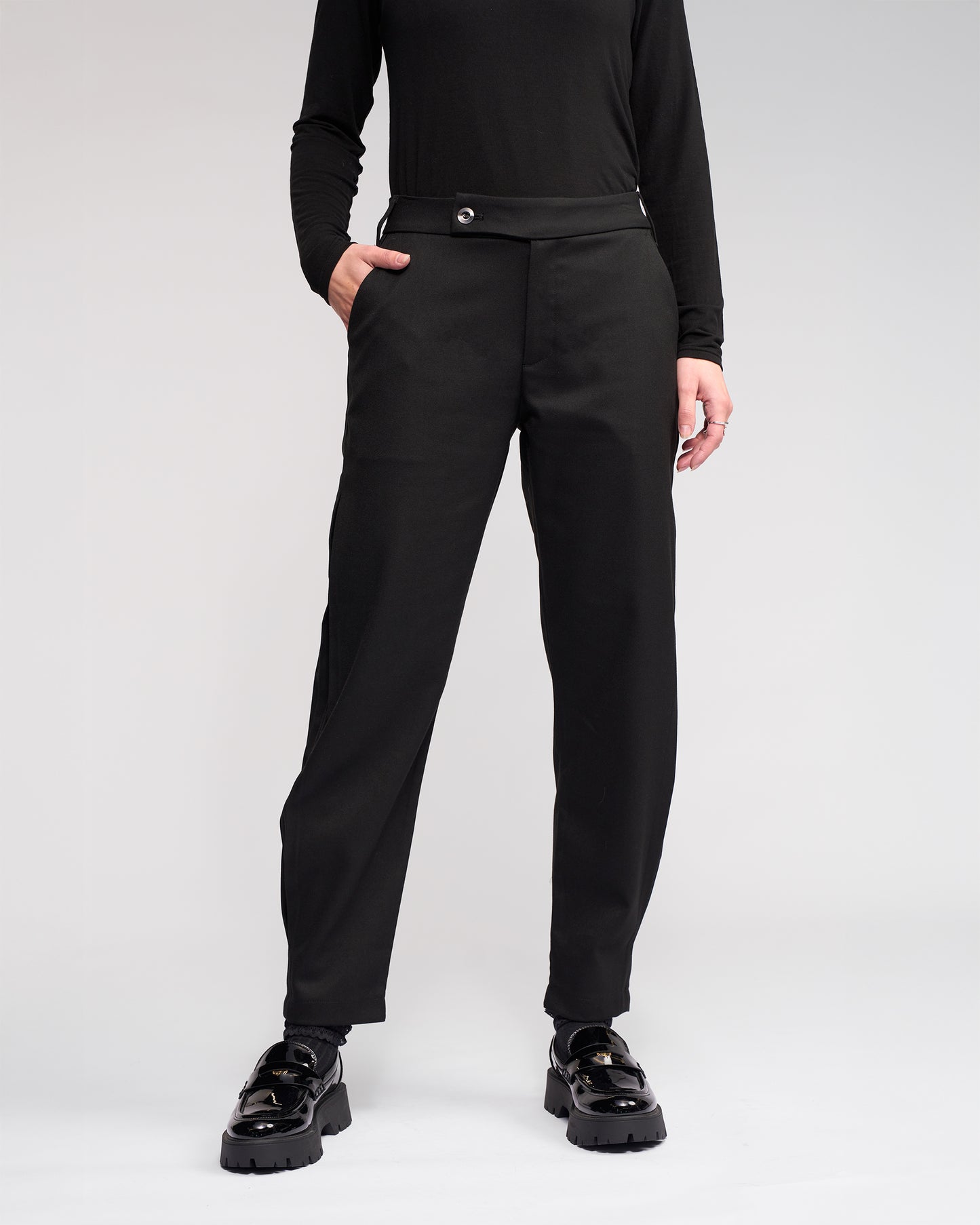 KNEWE JUDE PANT - BLACK