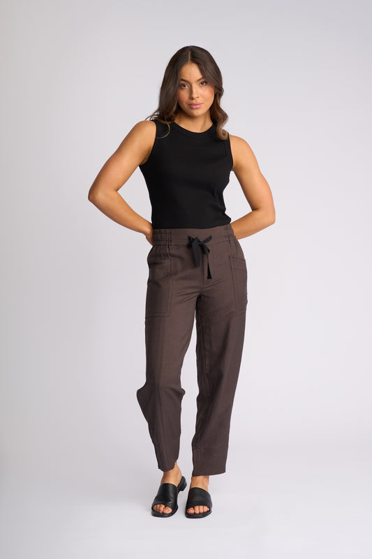 KNEWE DEW PANT - CHOCOLATE