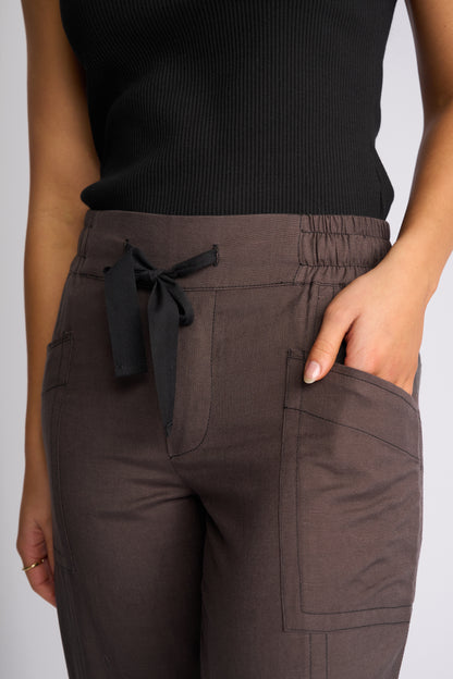 KNEWE DEW PANT - CHOCOLATE