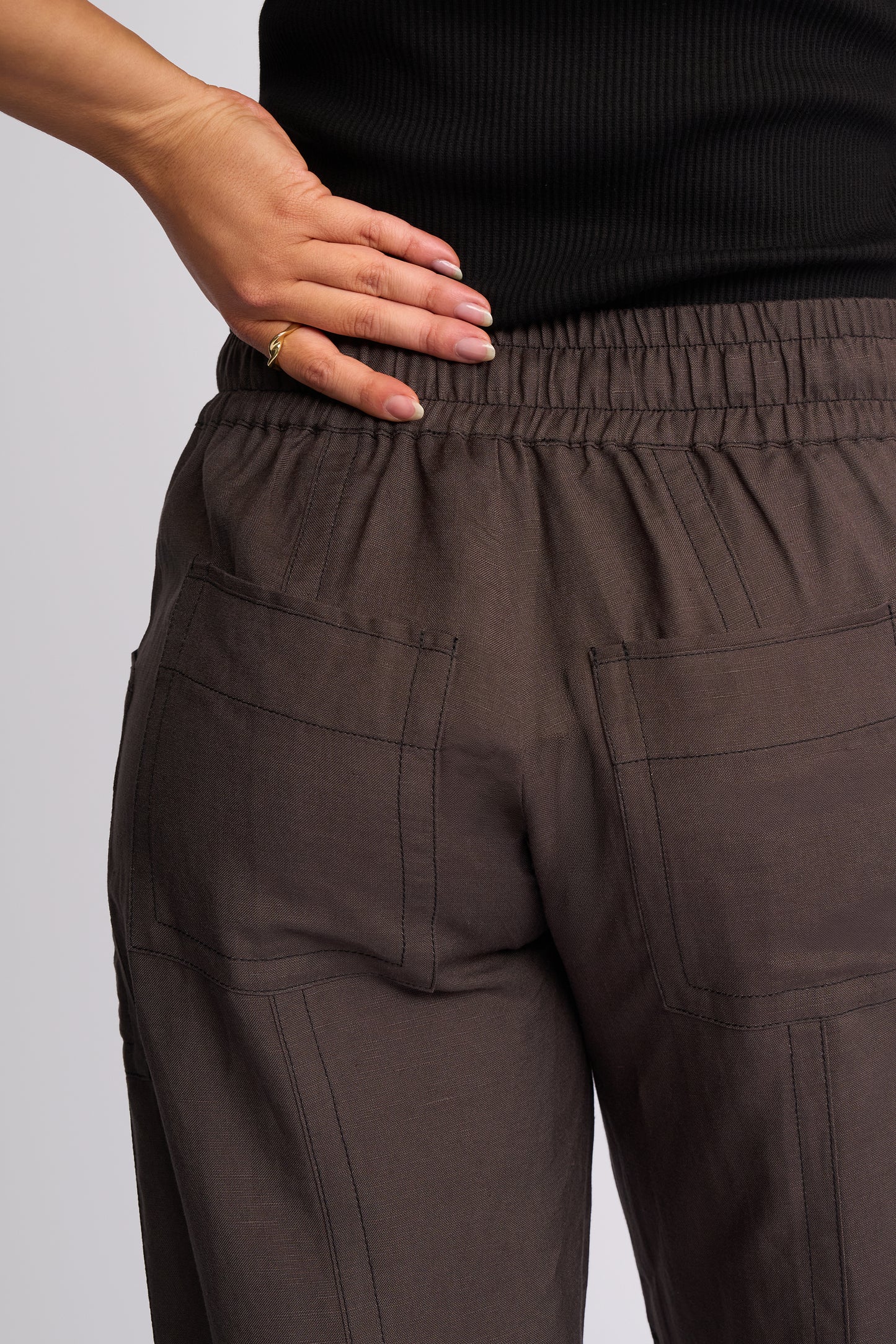 KNEWE DEW PANT - CHOCOLATE