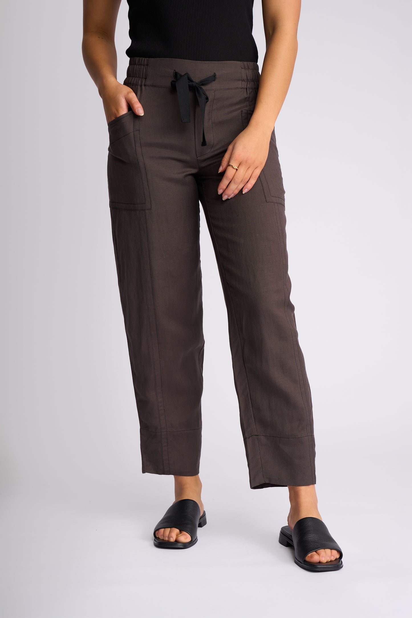 KNEWE DEW PANT - CHOCOLATE