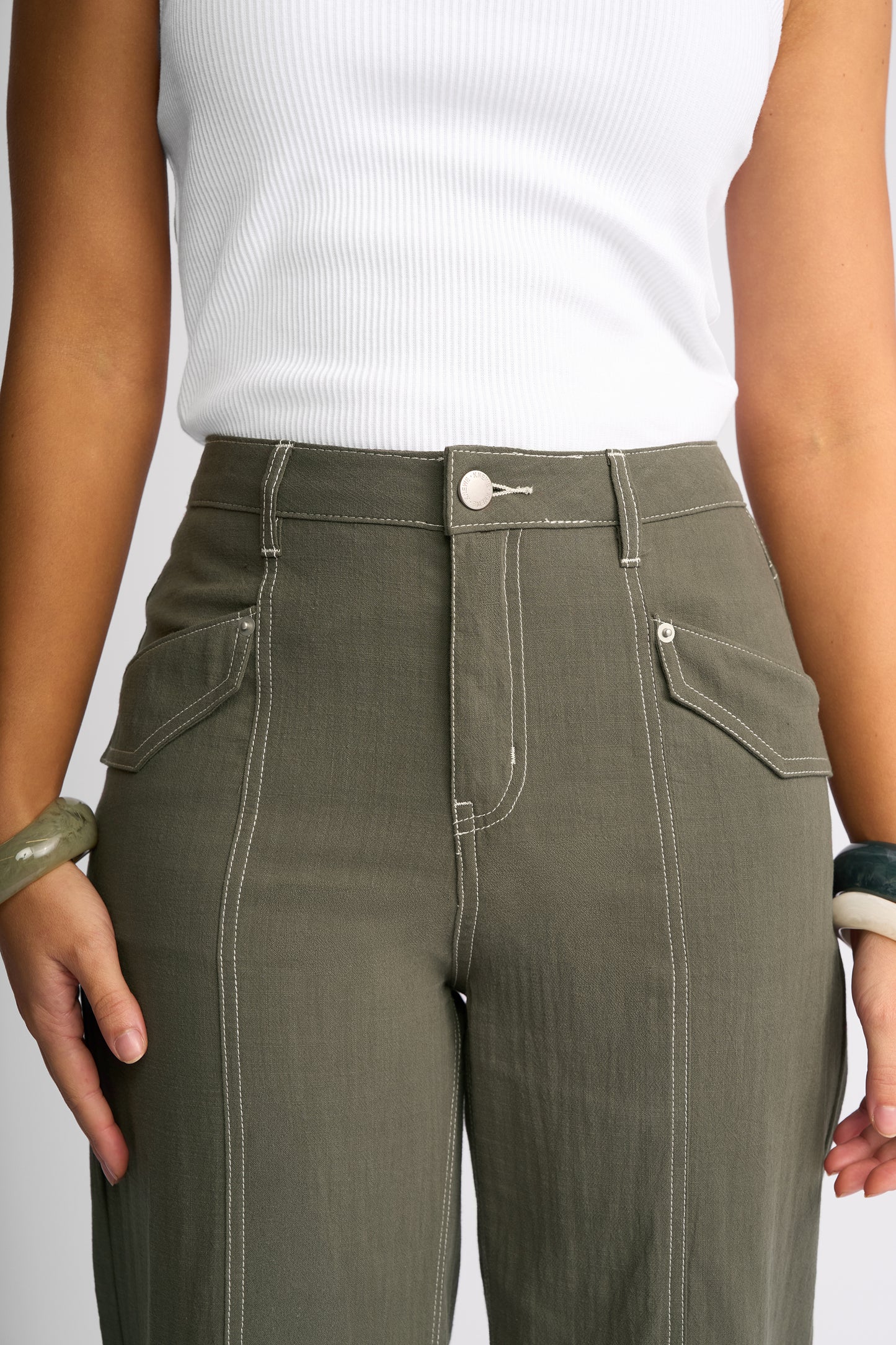 KNEWE SHADE PANT - OLIVE