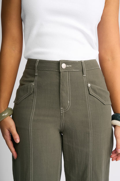 KNEWE SHADE PANT - OLIVE