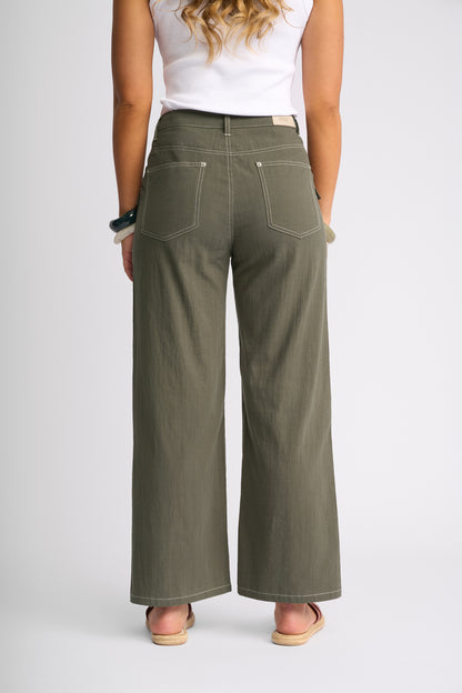 KNEWE SHADE PANT - OLIVE